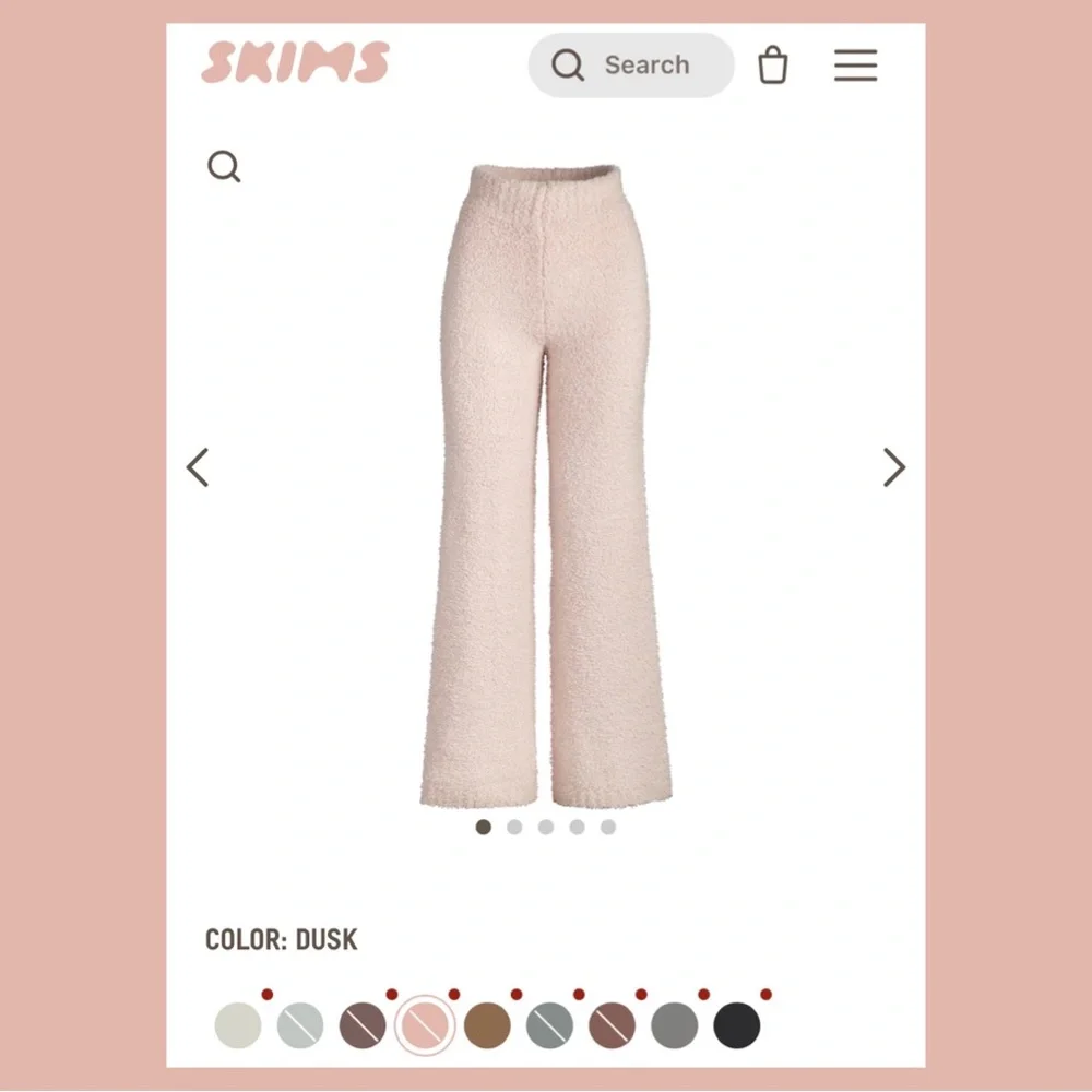 SKIMS COZY KNIT PANTS—DUSK. SIZE S/M. NWT - Picture 10 of 10
